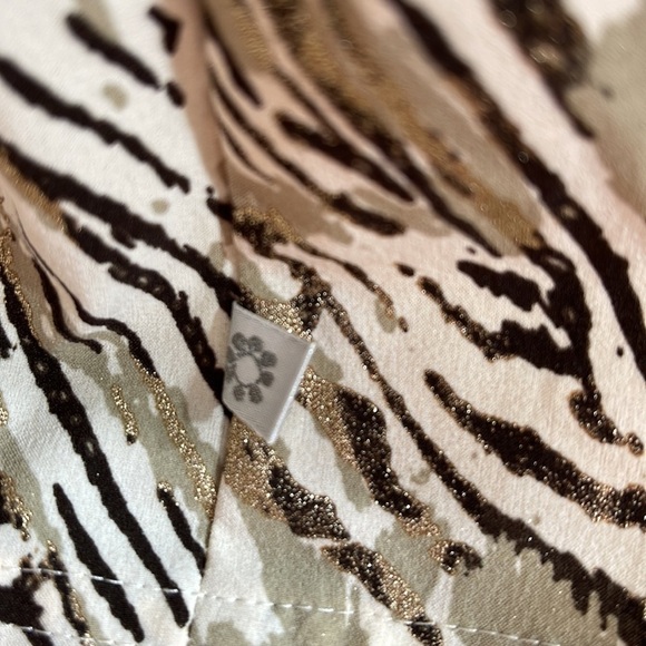 Chico's Zenergy Animal Print Jacket Size Large/12/Chico's 2 - Picture 5 of 11